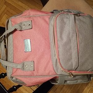 baby diaper bag backpack with charging port